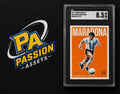 2017 Panini Nobility Diego Maradona Orange Parallel #12/75 SGC 8.5