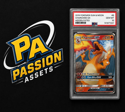 2019 Pokémon Hidden Fates Charizard GX #9 PSA 10